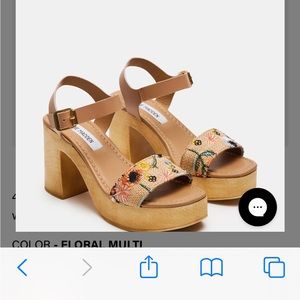 Steve Madden Gosling in Floral Multi size 8, NIB